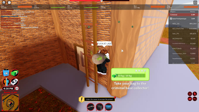 Train You To Become A Pro In Jailbreak By Dylandeck Yt Fiverr - roblox jail break criminal base