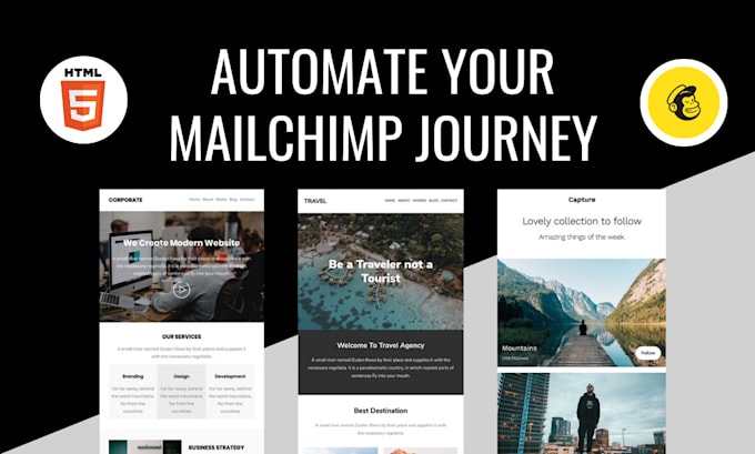 handle, create and manage your mailchimp automation campaign