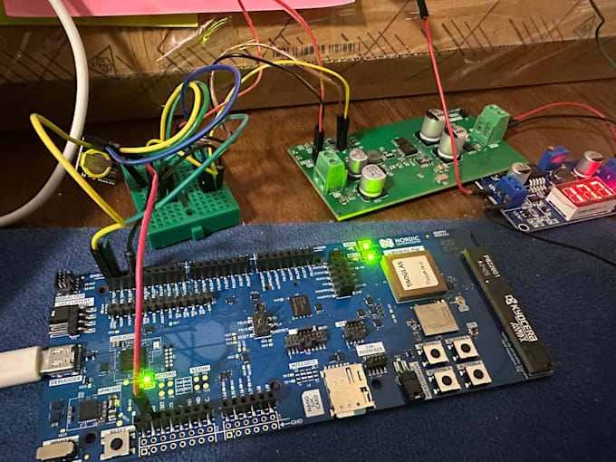 do embedded system pcb design and firmware