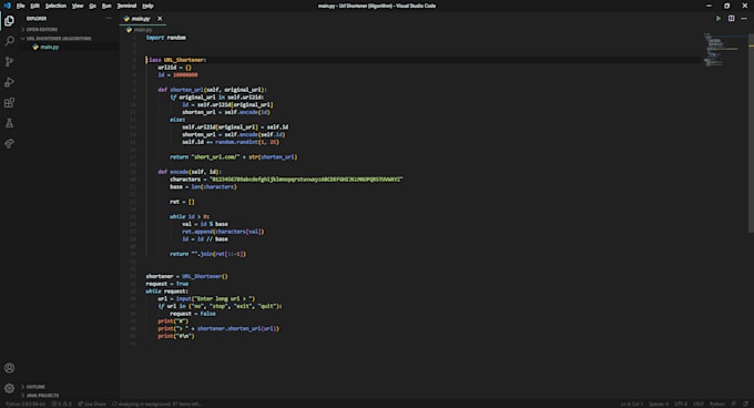 Create a python script to complete a task of your choice by Teganhakim ...