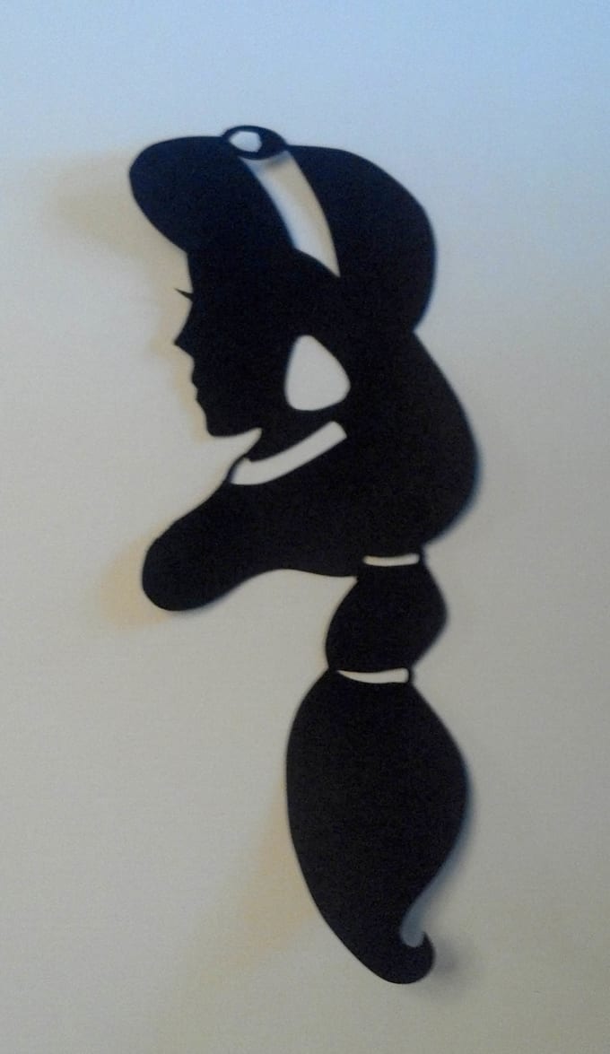 Cut out a silhouette of your favorite disney character by Coconutbear
