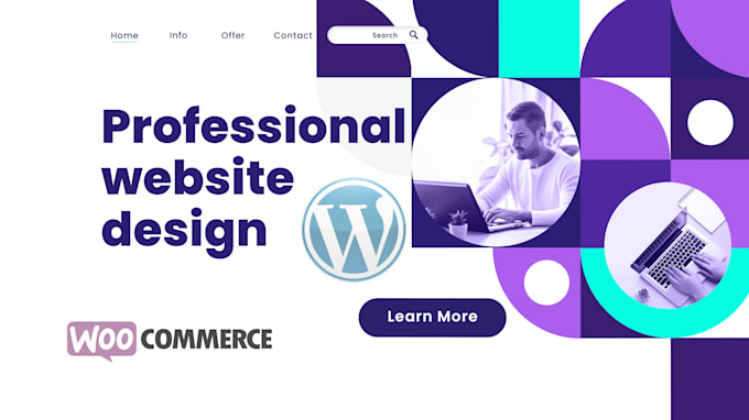 creative luxury website logo, slider banners