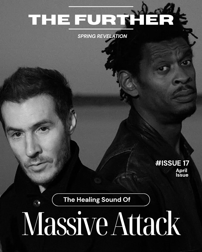 create an artist spotlight article and a front cover magazine