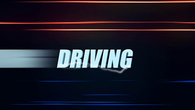 create amazing racing sport car logo animation