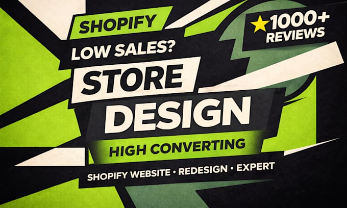 do shopify store design and redesign shopify website for ecommerce
