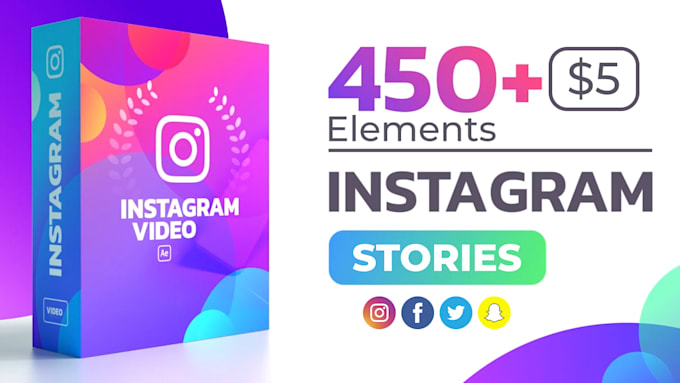 create a professional instagram story adds video
