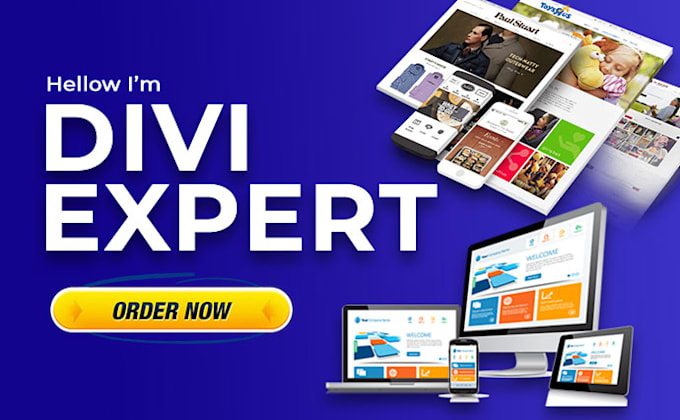 design stunning wordpress website with divi theme and divi builder