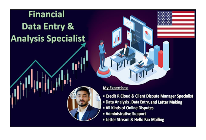 do financial data entry work of USA