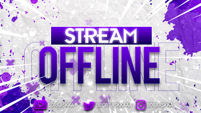 stream pack de twitch, con animación y logotipo