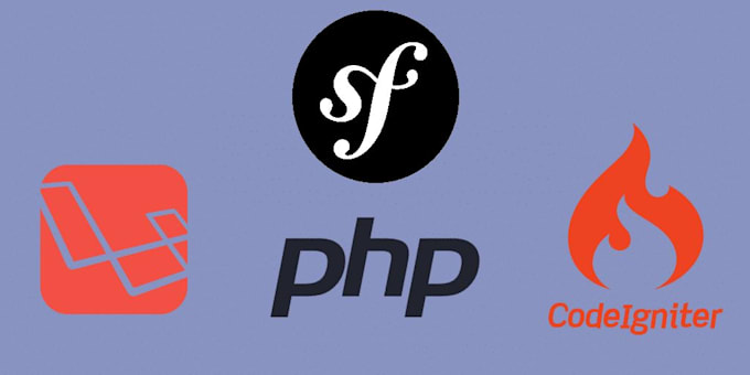 create website in symfony, laravel, codeigniter
