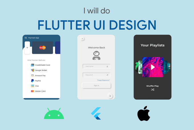 Build Ui Design Of Mobile App Using Flutter For Both Ios And Android By Hot Sex Picture 4186