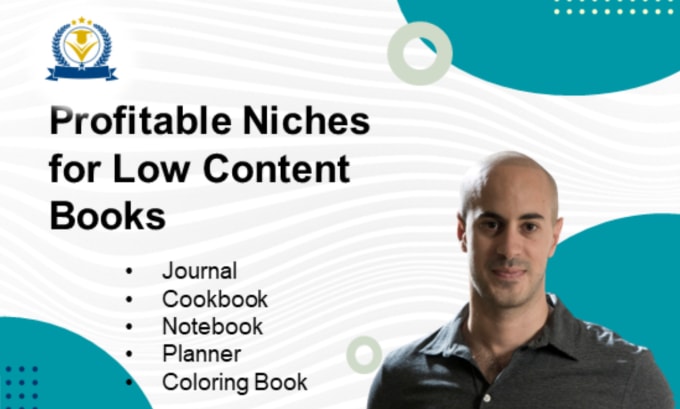 find profitable niches low content books for amazon KDP