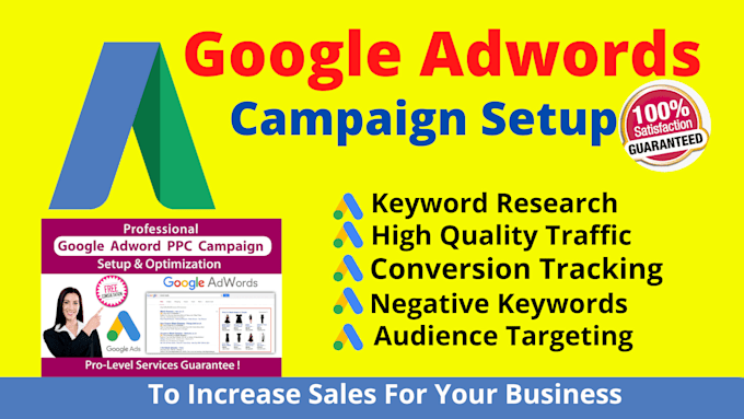 Setup Effective Google Ads Adwords Ppc Campaign By Pro Marketer13 Fiverr