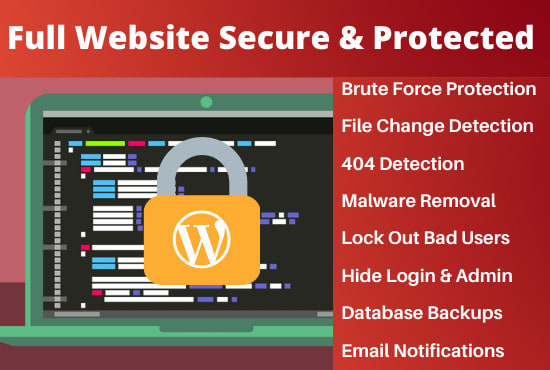 setup security on your wordpress website