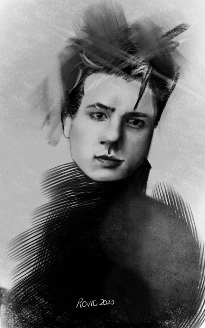 Make a cheap yet quality portrait for you by R_luck Fiverr