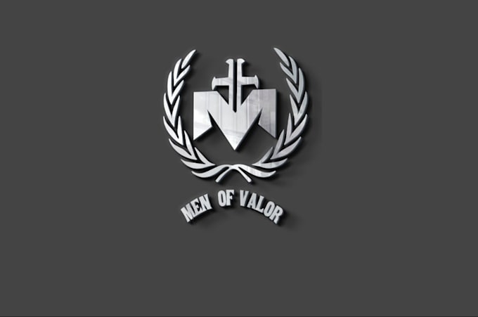 create professional modern luxury minimalist 3d logo design