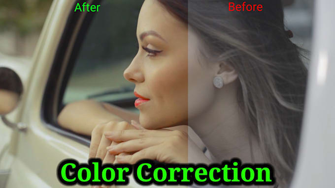 professional color correction and grading