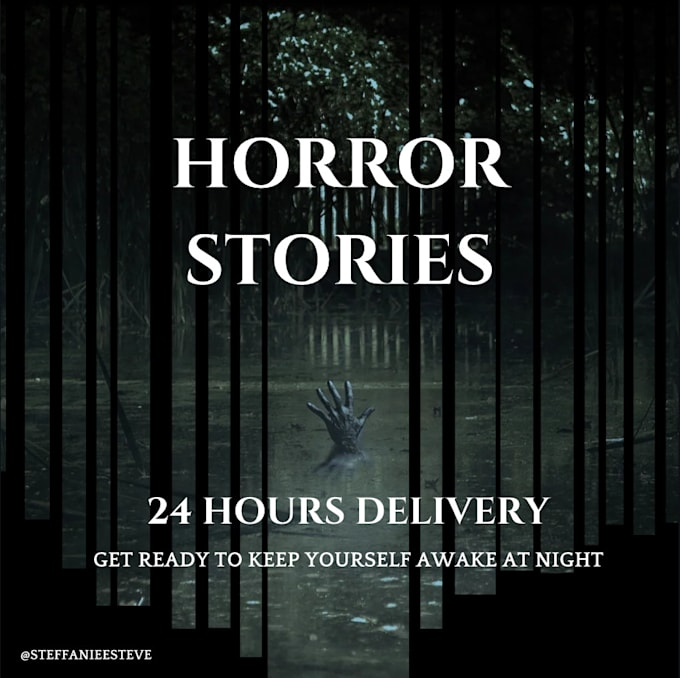 write very scary horror stories for you