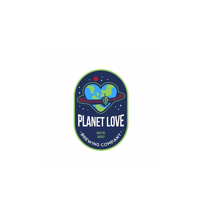 design planet love brewery  logo in 1 day
