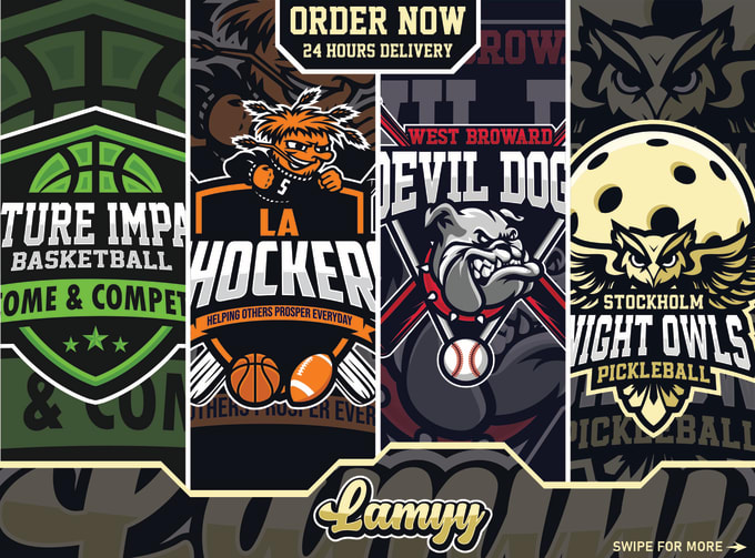 Design Basketball Football Baseball Team Twitch Channel And Other Sports Logo