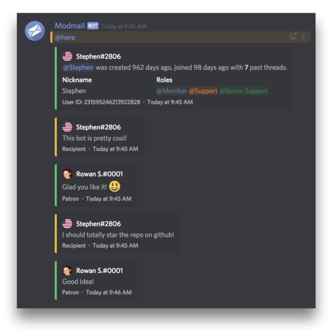 Create a modmail bot for your discord server by Aysdiscord | Fiverr