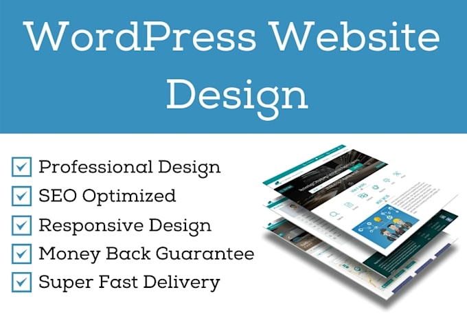 design professional and responsive wordpress website
