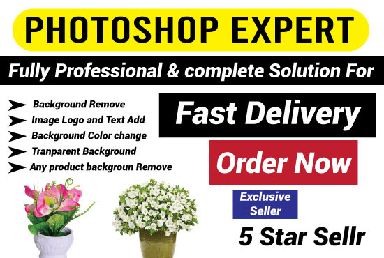 do photo background removal  ,image or product remove