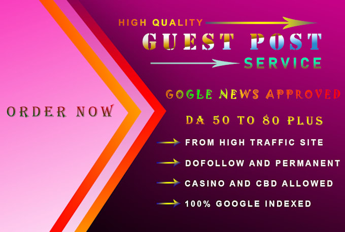 do guest posts on high da websites