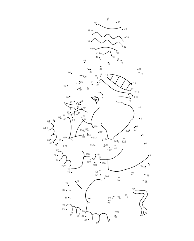 design animal dot to dot pages and connect the dots for kid activity pages