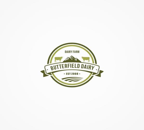 create a timeless logo for our dairy farm