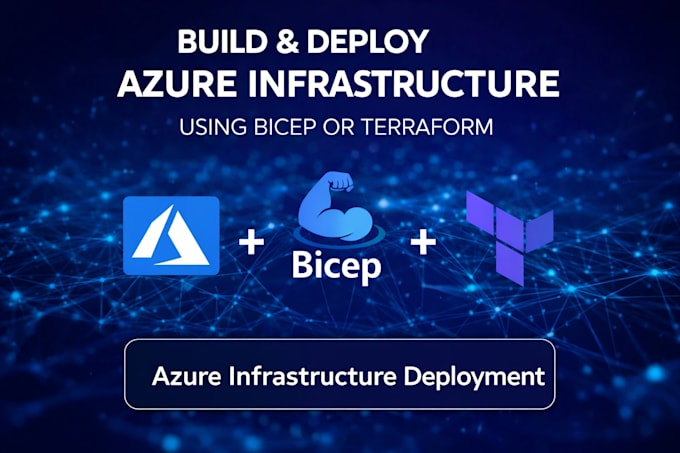 build, deploy azure infrastructure using terraform