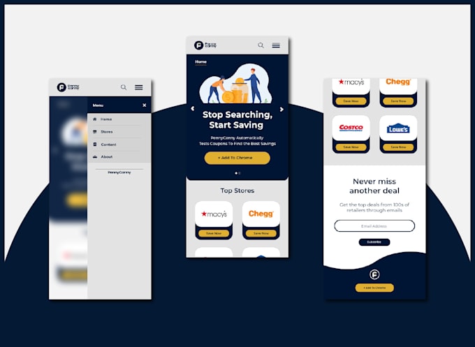 Create a unique mobile app ui design by Uzairsultan10 | Fiverr