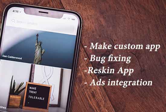 develop hybrid and native mobile apps