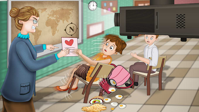 design kids book illustration
