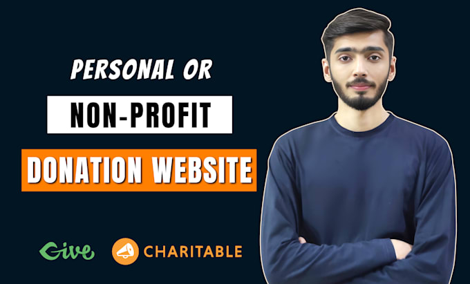 develop personal, nonprofit donations wordpress website