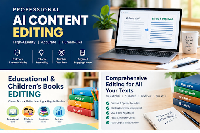 edit, proofread, and rewrite your ai content, formal texts and books effectively