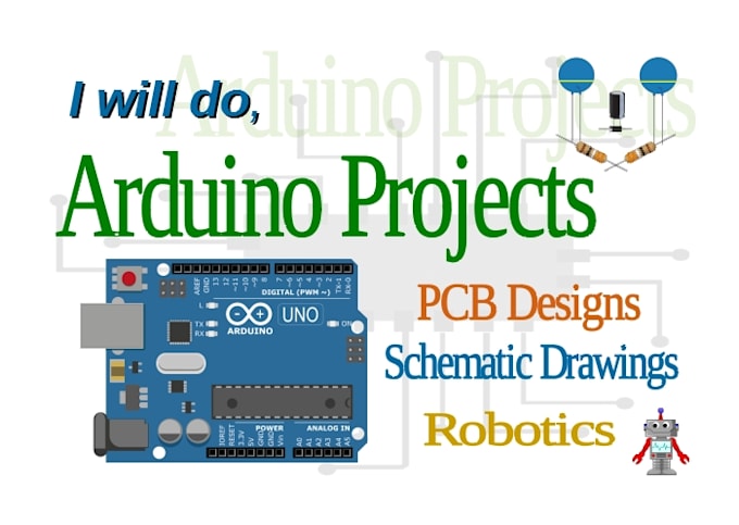 Do arduino projects, robotics and pcb designs by Zealouseng | Fiverr