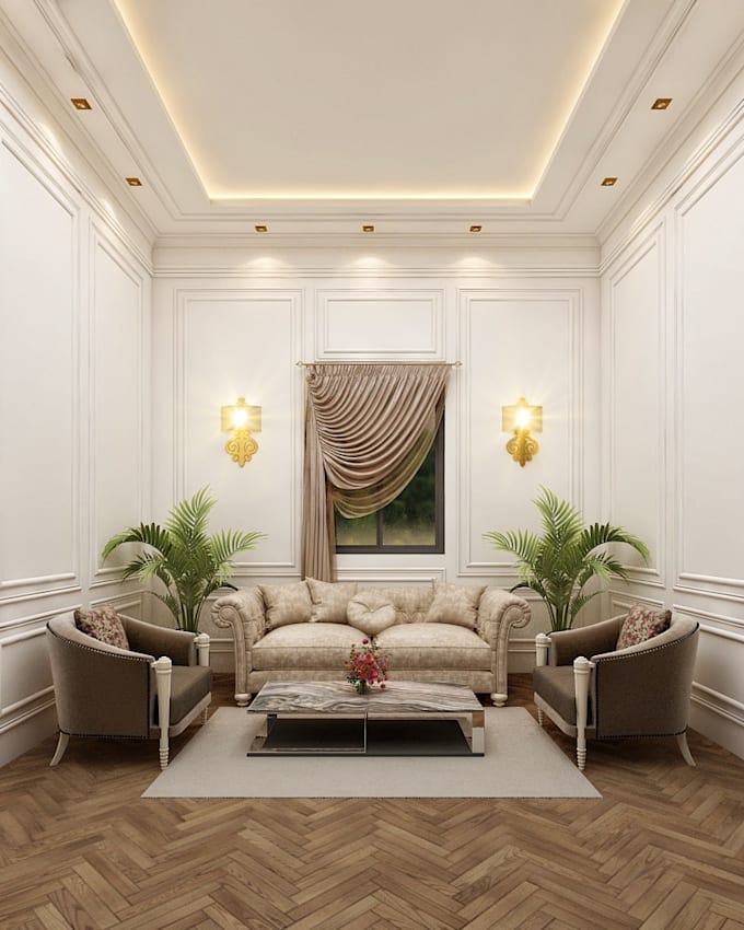 do interior design and 3d floorplans with realistic render