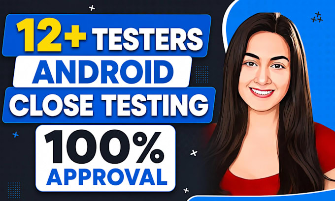 do closed testing with 12 to 20 real android testers for google play console