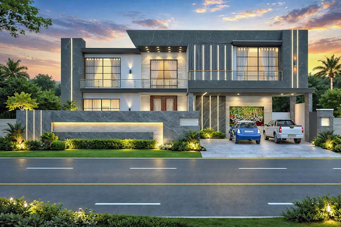 do 3d architectural visualization