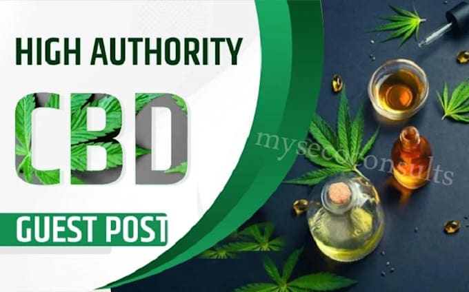 build 20 cbd links guest post on cannabis, marijuana website