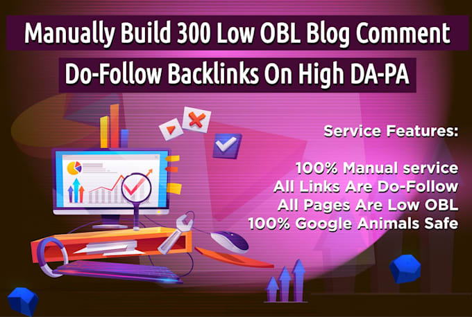 do 300 high authority and powerful blog comment backlinks