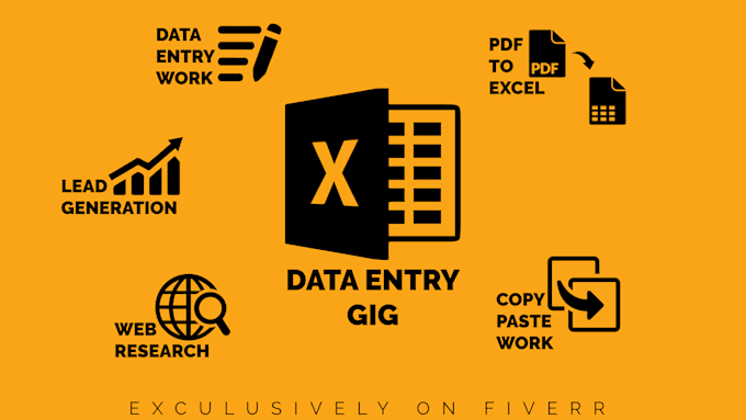 do data entry and copy paste
