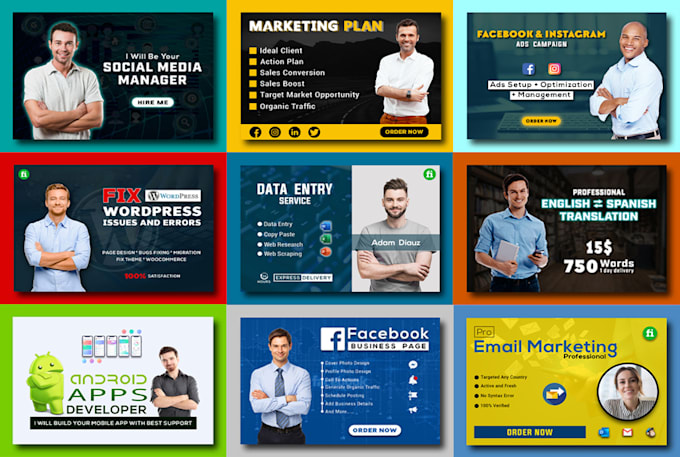 create eyecatchy fiverr gig thumbnail