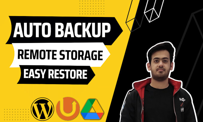 setup auto backup of your wordpress website