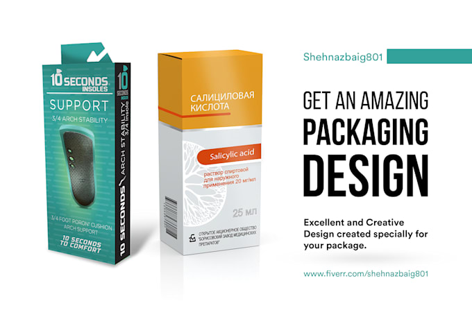 do creative minimal packaging design with mockups