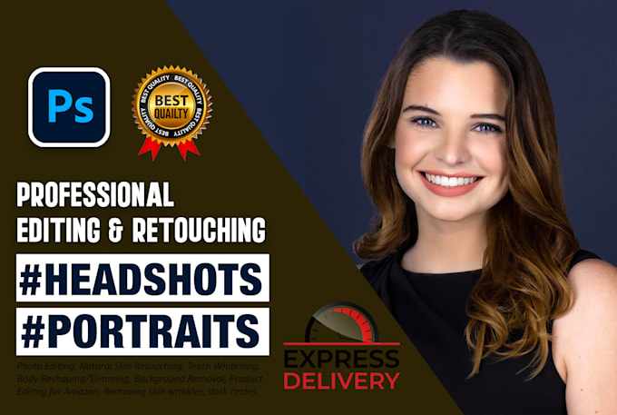 do photo editing photo retouching for headshots and portrait