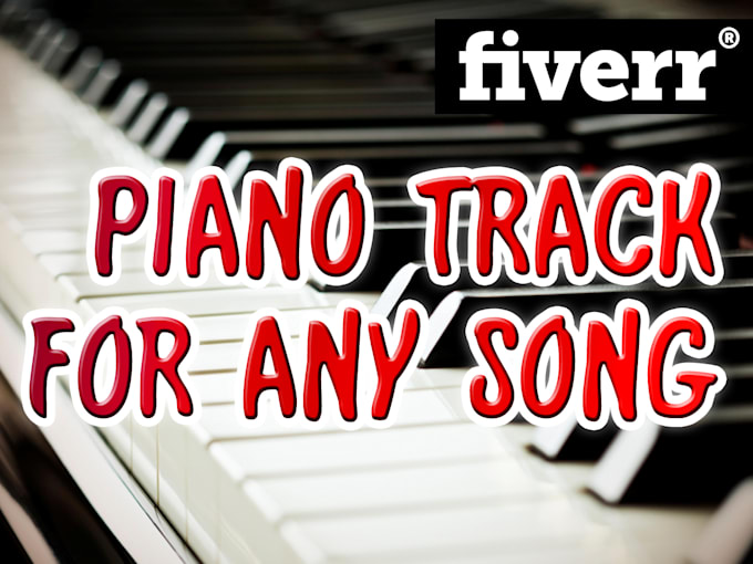 play and record a piano track for your song