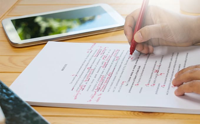 line edit and proofread your book