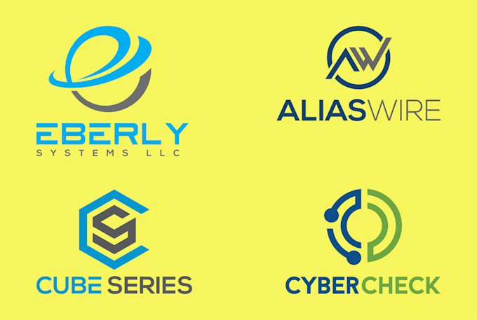 make modern company and website logo